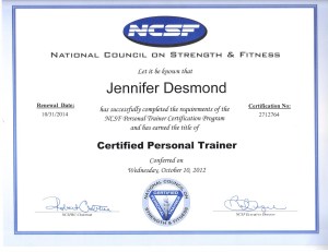 PT Certification